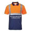 Tricou polo doua culori