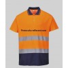 Tricou polo confort bicolor