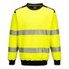 Hanorac cu guler PW3 Hi-Vis