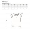 Tricou de damă City 150g