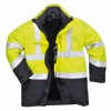 Jacheta de ploaie Bizflame HI VIS, protectie multipla