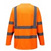 Tricou cu Maneci Lungi Hi-Vis