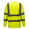 Tricou cu Maneci Lungi Hi-Vis