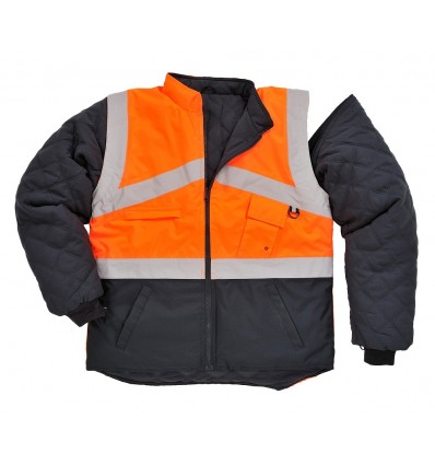 Jacheta Hi-Vis 2 Tonuri Reversibila